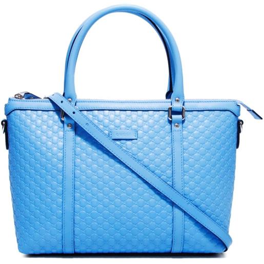 Gucci Pre-Owned - borsa tote micro guccissima 2000 - donna - pelle di agnello - taglia unica - blu