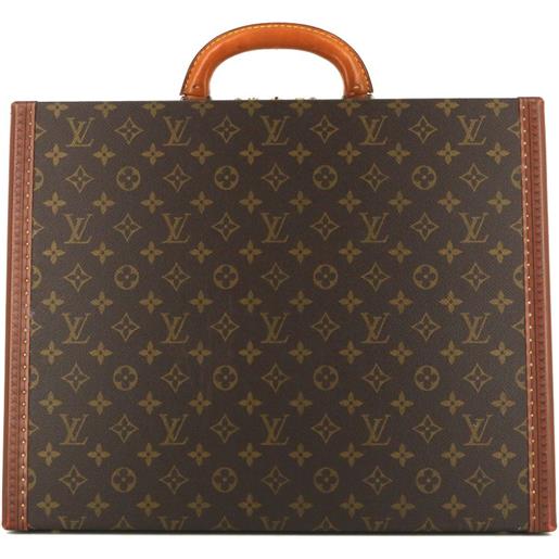 Louis Vuitton Pre-Owned - valigia president anni '90 - unisex - tela/pelle - taglia unica - marrone
