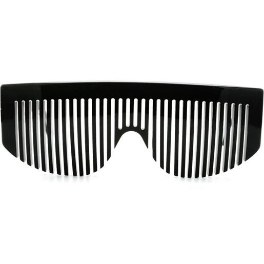 CHANEL Pre-Owned - occhiali da sole 1993 - unisex - acetato - taglia unica - nero