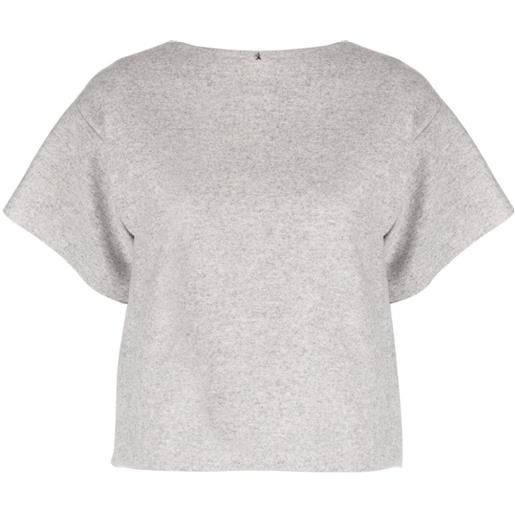 Céline Pre-Owned - t-shirt 2013 - donna - lana - 36 - grigio