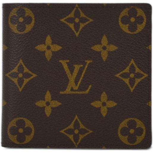 Louis Vuitton Pre-Owned - portafoglio portefeuilles marco 2006 - donna - tela - taglia unica - marrone