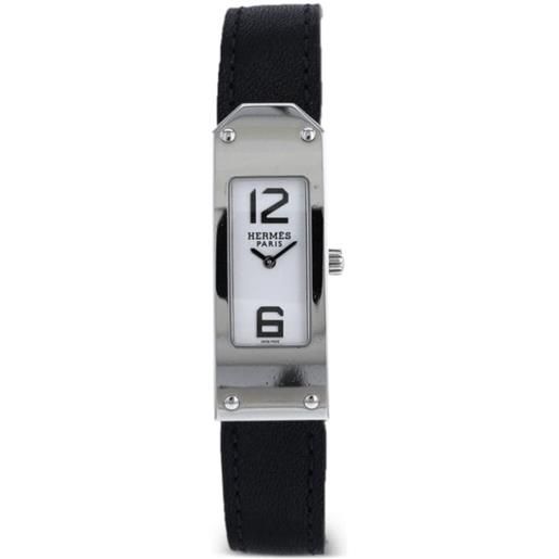 Hermès Pre-Owned - orologio kelly 2 41mm pre-owned anni '10 - donna - acciaio/vetro zaffiro/pelle - taglia unica - bianco