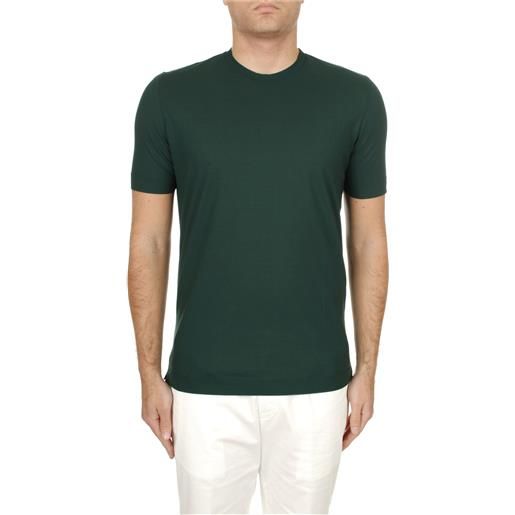 H953 t-shirt manica corta uomo verde