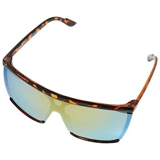 Urban Classics 112 sunglasses uc, occhiali unisex-adulto, marrone leo/multicolore, one size