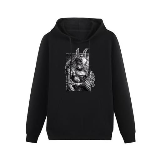 Ghee elden ring malenia awesome anime unisex hooded printed pullover hoodies mens black sweatshirts black l