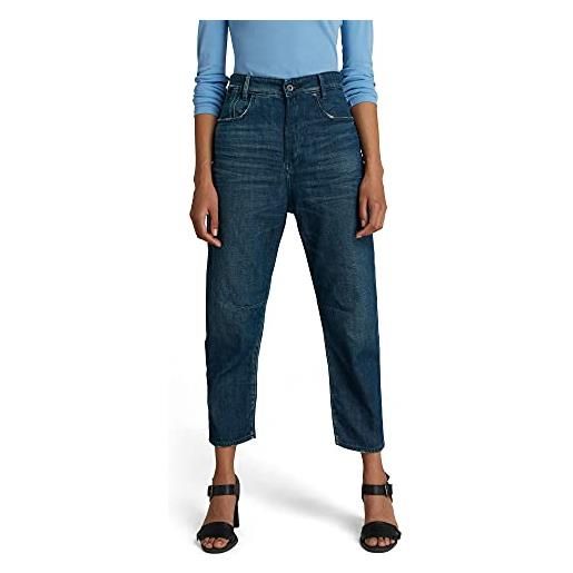 G-STAR RAW women's c-staq 3d boyfriend cropped jeans, blu (worn in atoll blue d17870-b253-c471), 27w / 32l