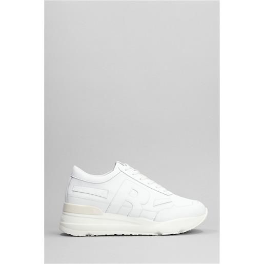 Rucoline sneakers r-evolve in pelle bianca