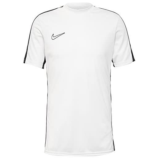 Nike m nk df acd23 top ss br maglia manica corta, bianco/blu royal/ossidiana, l uomo