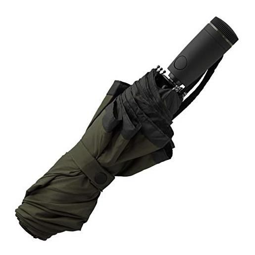 HUGO BOSS boss hugo ombrello tascabile gear khaki ultraleggero e extra robusto con protezione antiruggine e anti-graffio. 