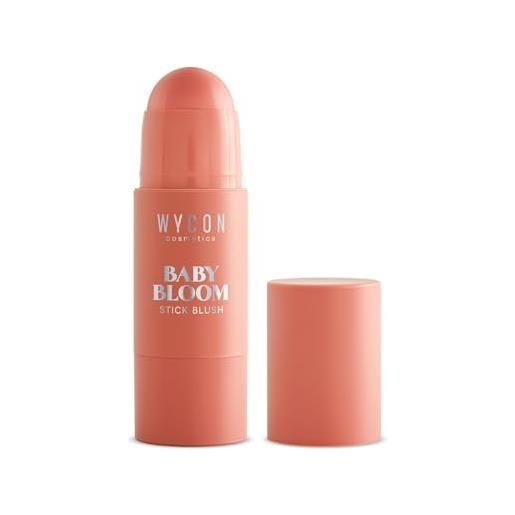 WYCON cosmetics baby bloom stick blush blush in stick dalla texture morbida e sfumabile 01 rebirth