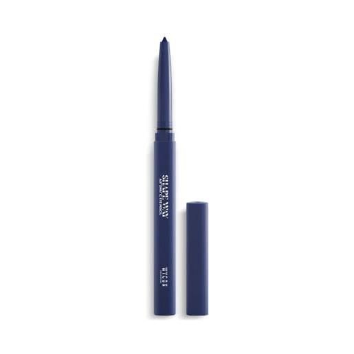 WYCON cosmetics shape way automatic eye pencil matita occhi automatica waterproof dalla texture morbida 02 blue