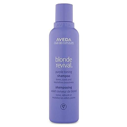 Aveda blonde revival purple toning shampoo 200ml - shampoo anti-giallo