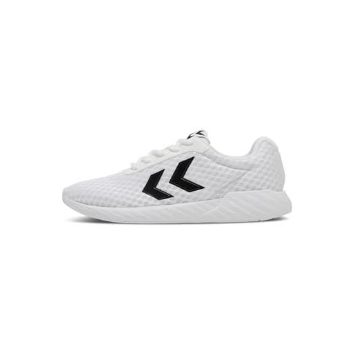 hummel respiro leggenda, scarpe da ginnastica unisex-adulto, bianco, 41 eu