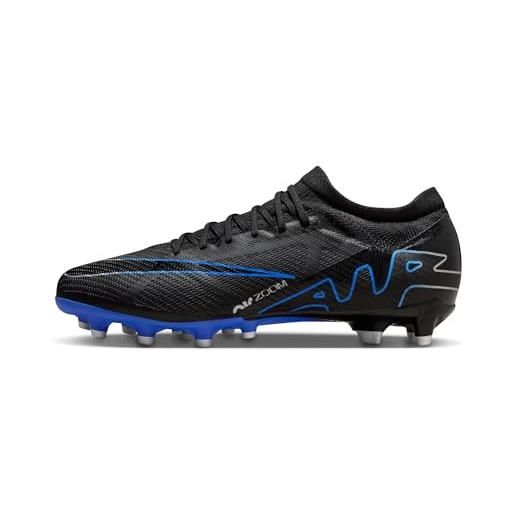 Nike zoom vapor 15 pro, scarpe da calcio uomo, black/chrome-hyper royal, 45 eu