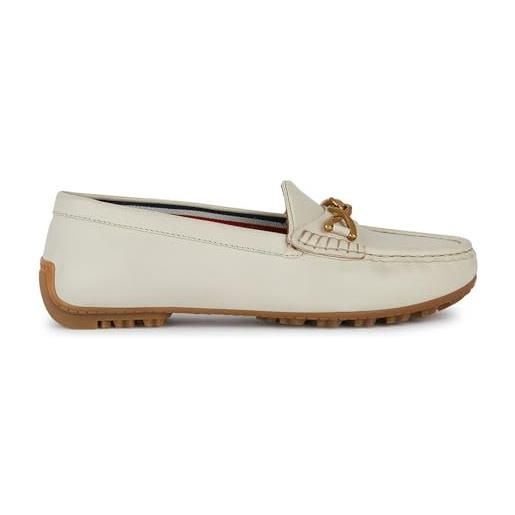 Geox cosmopoli d + grip, moccasin donna, lt sand camel, 39 eu