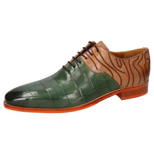 Melvin & Hamilton lewis 53, oxford uomo, multicolore, 44 eu