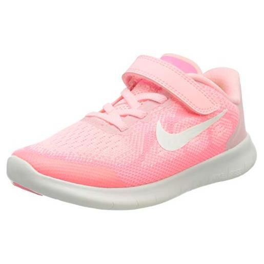 Nike kinder laufschuh free run 2022, scarpe running unisex-bambini, rosa (arctic punch/mtlc su 602), 35 eu