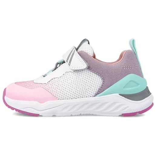 Biomecanics 232230-f sneakers ragazza sportive, bianco rosa, 29 eu