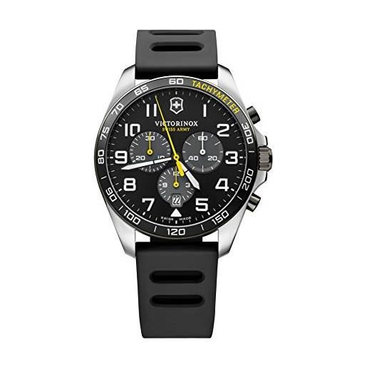 Victorinox uomo field. Force sport cronografo - orologio al quarzo analogico in acciaio inossidbile fabbricato in svizzera 241892