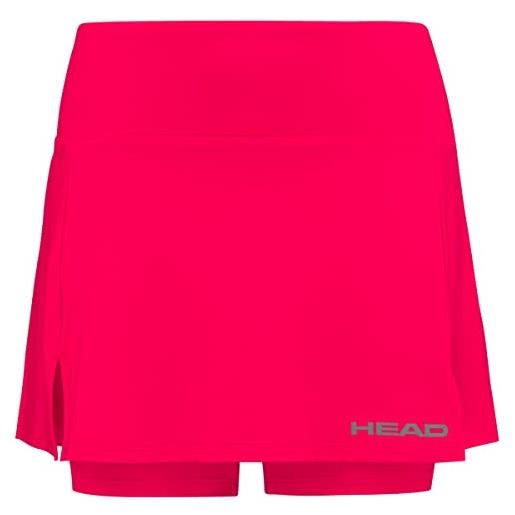 Head club basic skirts, donna, rosso, 3xl