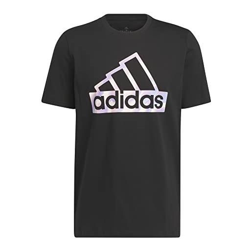 Adidas m future tee, t-shirt uomo, nero