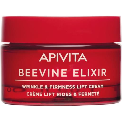 Apivita bee. Vine elixir crema anti-rughe rassodante liftante texture ricca 50 ml