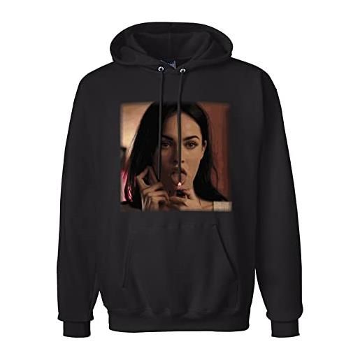 antigos men's megan fox jennifers body t shirt classic hoody xxl