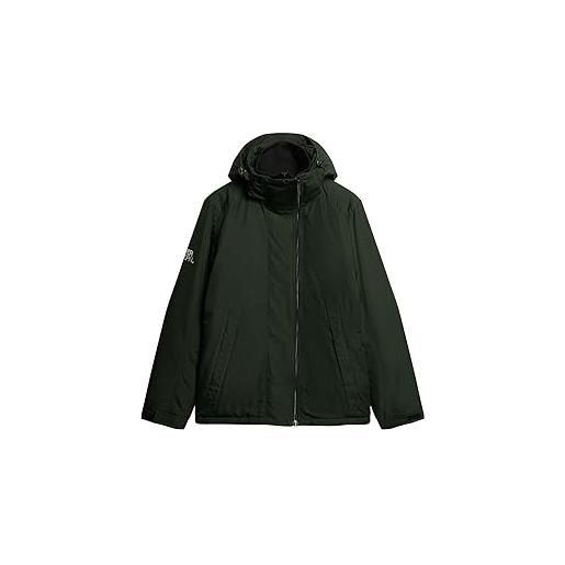 Superdry windcheater giacca, accademia dark green, m uomo