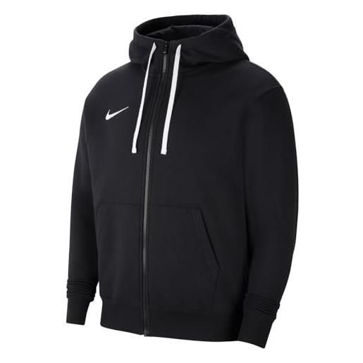 Nike team club 20, felpa con cappuccio, uomo, nero (nero/bianco), xl