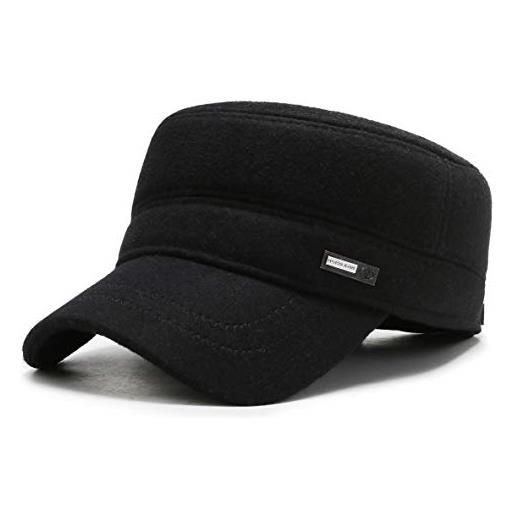 MRACSIY berretto da baseball cappellino sportivo da uomo e da donna cappellino da viaggio adatto per golf pesca arrampicata baseball viaggiare (nero 08)