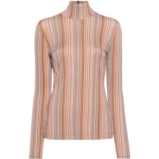 Paul Smith top signature stripe - rosso