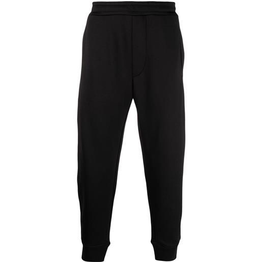 Emporio Armani pantaloni sportivi con applicazione - nero