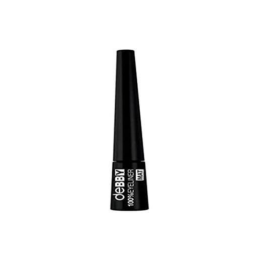 Debby 100% eyeliner 02 black mat prodotto cosmetico make up - 500 g