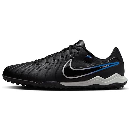 Nike legend 10 academy, scarpe da calcio uomo, black/chrome-hyper royal, 43 eu