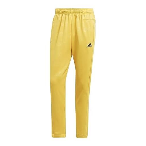 Adidas hy1279 bl pnt1 q4 pantaloni sportivi uomo preloved yellow taglia m