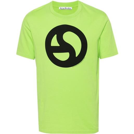 Acne Studios t-shirt con stampa - verde
