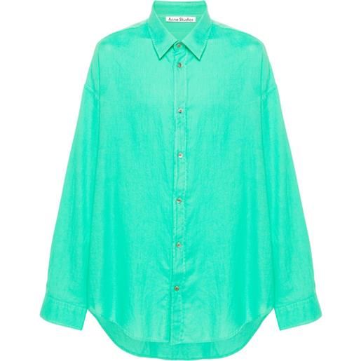 Acne Studios camicia con stampa - verde