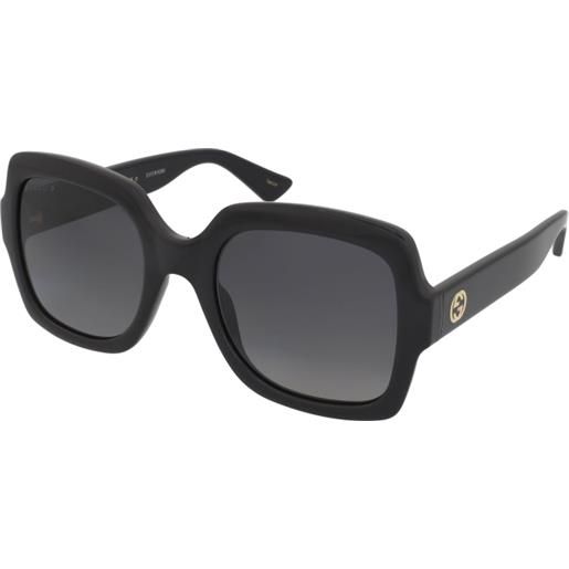 Gucci gg1337s 002 | occhiali da sole graduati o non graduati | plastica | quadrati | nero | adrialenti