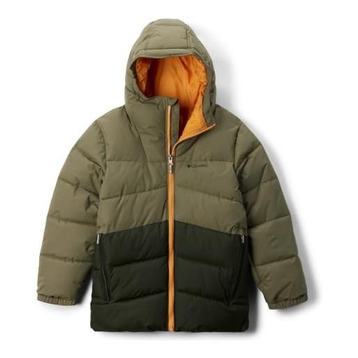 Columbia arctic blast 2 jacket - giacca da sci ragazzi, stone green/greenscape, 2089721