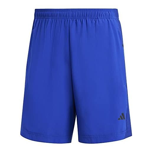 Adidas ib7910 hiit base sho pantaloncini uomo lucid blue/preloved fuchsia/silver met. Taglia s 7