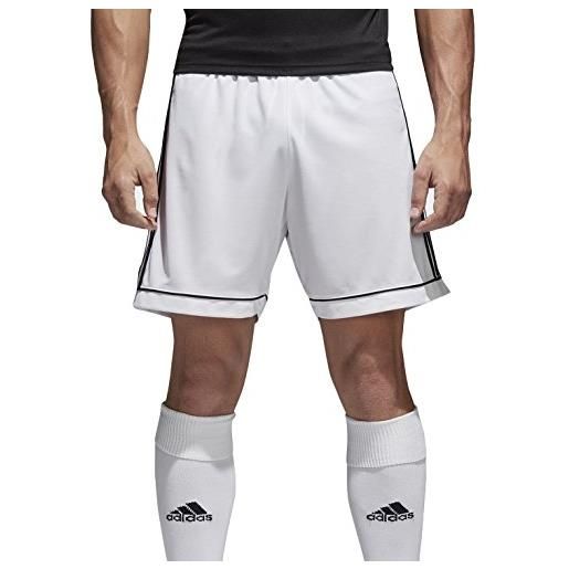 Adidas squad 17 - pantaloncini ragazzi, bianco (bianco / nero), taglia produttore: 116