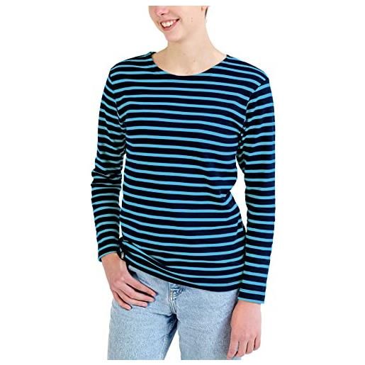 Breizh Ocean - marinière guer, gestreiftes bio-baumwoll-t-shirt - gemischt, herren oder damen - xs bis 4xl