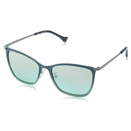 Police rival 11 sunglasses, semi matt water green, 53mm unisex