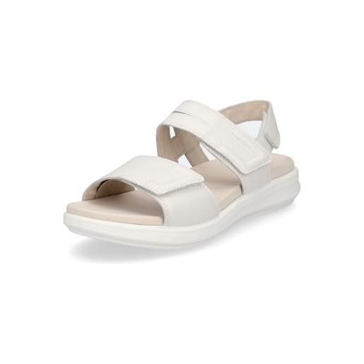 Legero ella, sandali bassi donna, offwhite 1000, 42 eu