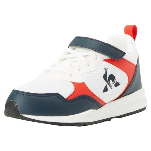 Le Coq Sportif r500 ps optical white/dress blue, scarpe da ginnastica, abito bianco ottico, blu, 31 eu