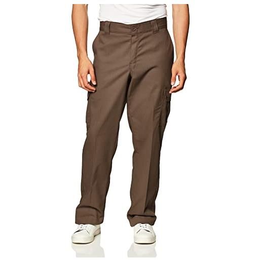 Dickies uomo, pantaloni cargo elasticizzati, taglio regular, fungo, 34w / 30l