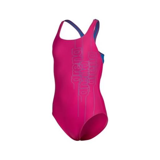 Arena costume da bambina feel graphic swim pro back con fodera