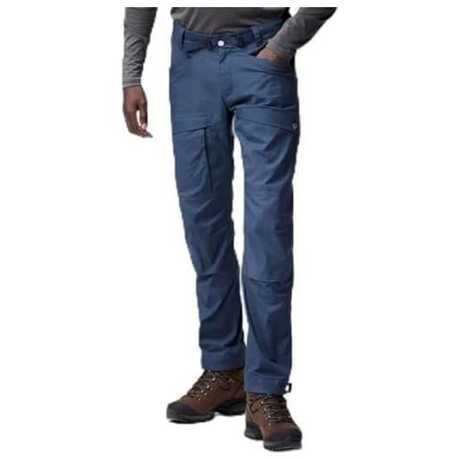 Fjallraven 87084-570 singi x-trousers m pantaloni sportivi uomo mountain blue taglia 54/r