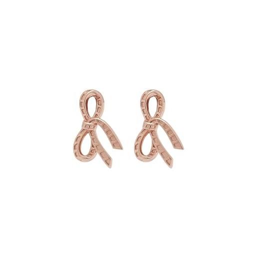 Olivia Burton orecchini a perno da donna collezione bow oro rosa, objvbe36