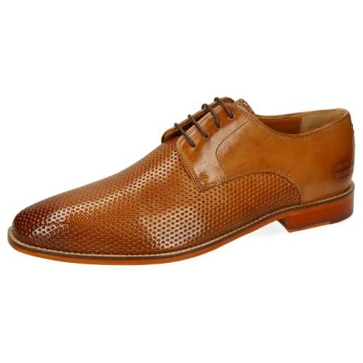 Melvin & Hamilton alex 1, scarpe con lacci uomo, marrone, 44 eu